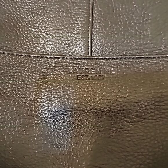 Ralph Lauren black leather tote - Picture 3 of 10